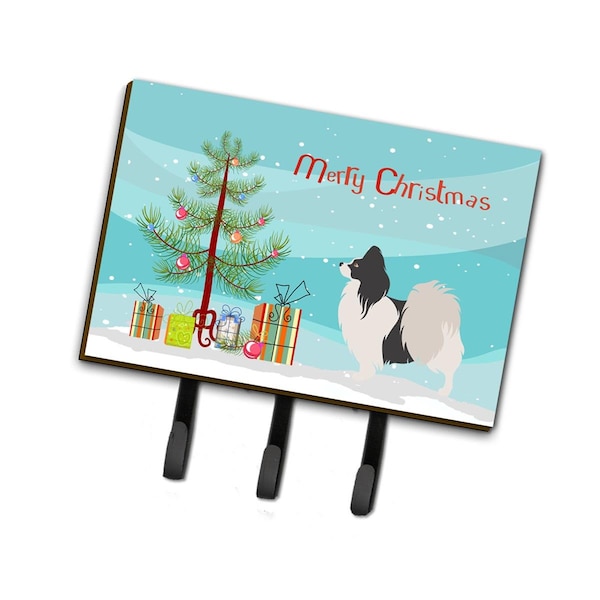 Carolines Treasures Papillon Christmas Leash or Key Holder BB8484TH68 - main